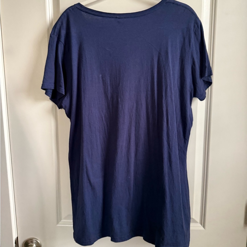 My Favorite People Call Me Nana T-Shirt Womens Size XL Blue with Gold Text - Picture 4 of 4